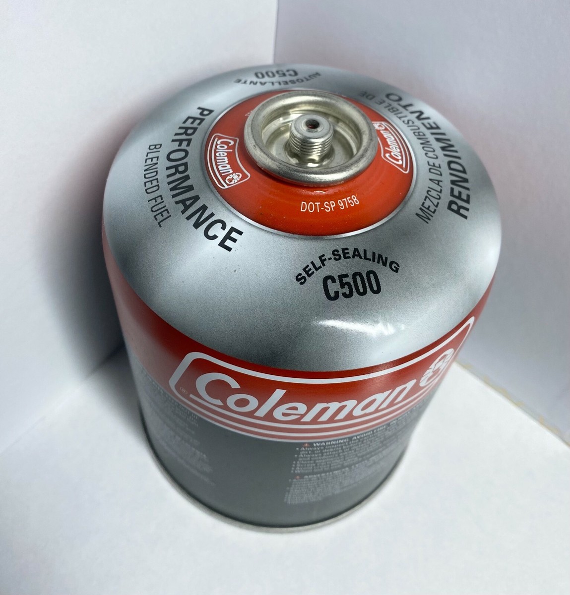 Coleman 440G Isobutane Fuel Butane Propane Mix Large Can Camping