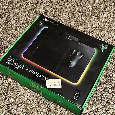 Razer Mamba + Firefly HyperFlux Wireless Mouse and Mouse Mat Razer Mamba + Firefly HyperFlux Wireless Mouse and Mouse Mat
