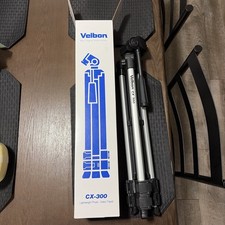 Velbon CX 300 Tripod w/Tilt/Pan Head Light Weight 19.8 to 57" Tall