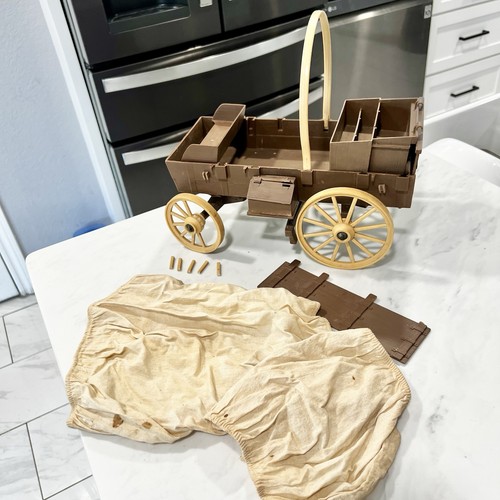 Playset carro Bonanza vintage personaggio americano con cavalli e accesso. INC! LEGGI! - Foto 10 di 19