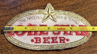 Vintage Lone Star beer advertising patch — photo 5