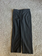 Cat  Jack Boys Black Classic Pants Button Closure Solid Regular Fit Casual