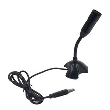 USB Microphone for Computer Voice Recording and Online Chat Black