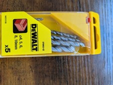 DeWalt DT6952-QZ Masonry Drill Bit Set 5pc 4-10mm Concrete Brick Drill Bits NEW
