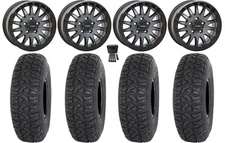 System 3 SB-8 Bdlk 15" Wheels Gy +38mm 33" Chicane LT Tires U10 Pro / U10 XL Pro