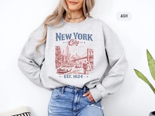Vintage New York City Skyline Sweatshirt