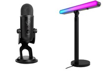 Yeti Blue Microphones USB Microphone  Logitech - LX Premium Streaming Light