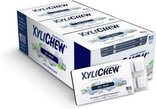 Xylichew 24 PACKS Xylitol Chewing Gum Ice Mint Sugar Free 288 PIECES 12 Per Pack