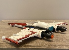 Lego Z-95 Headhunter 75004 Star Wars Clone Wars 99% Complete Set no Minifigures