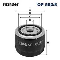 Filtron ÖLfilter OP 592/8 Anschraubfilter FüR Fiat Ducato Karsan Daily Iveco UAZ