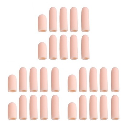  30 stücke Silikongel Zehenrohr Fingerschutzhülsen Separatoren Protector zum