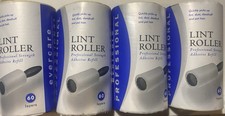 Evercare Extra Sticky Lint Roller Refill 4 Pack 60 Sheets Per Roll 240 Sheets