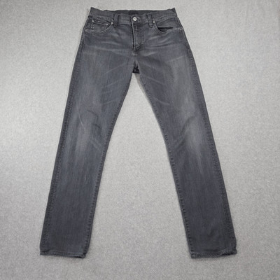 Citizens of Humanity MAN Jeans Mens 30x32 Gray Core Slim Straight Denim Made USA