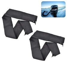 48-Inch Trolling Motor Cable Sleeve, Black Zippered Rigging Organizer and Pro...