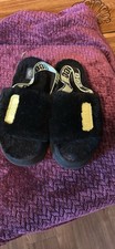 UGG Disco Slides WMNS Size 7, Black Yellow, New W/o Box. MSRP 100