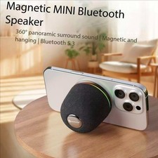 Magnetic Wireless Bluetooth Speaker Portable Phone Stand Subwoofer Speaker