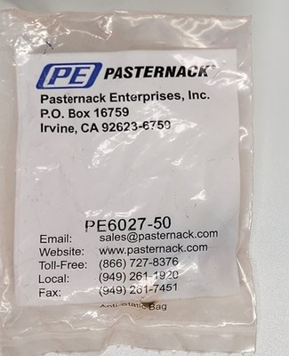 NEW Pasternack PE6027-50 0.5W RF Load Termination 1GHz BNC Female 50 Ohm