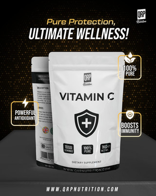 QRP Nutrition VITAMIN C 1kg (geschmacksneutral)