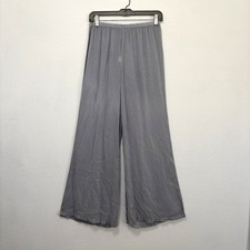 Tianello Womens Palazzo Pants X Small Semi Sheer Wide Leg USA Made Fairy