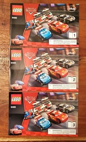 LEGO 9485 Ultimate Race Set Disney Cars 100% Complete with Box and Manual