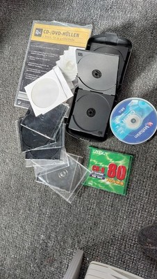 42 CD-R -Verbatim EXtra Protection + 1 CD-R 80  mit div. Hüllen