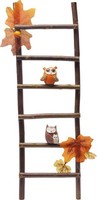 Trendline Deko Leiter Herbst Holz 43 X 14 Cm Braun Orange Dekoleiter