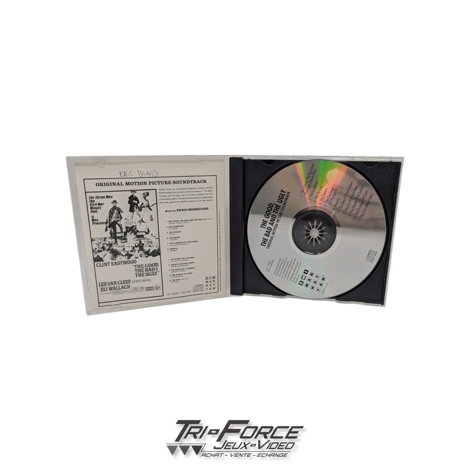 Ennio Morricone - The Good, The Bad And The Ugly Soundtrack Music CD ...