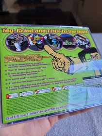 Jet Grind Radio (Sega Dreamcast 2000) CASE AND MANUAL ONLY AUTHENTIC NO GAME