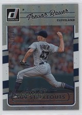 2017 Panini Donruss Stat Line Career 125/500 Trevor Bauer #87 0q0m