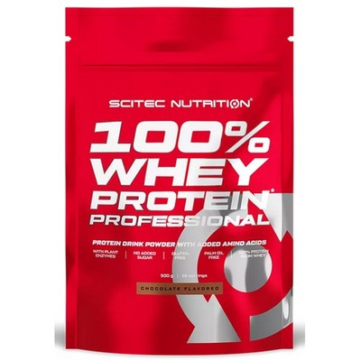 (47,80 EUR/kg) Scitec Nutrition 100% Whey Protein Professional 500g Eiweiß