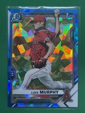 2021 Bowman Draft Sapphire Edition  #BDC-167 Luke Murphy 1st Bowman Chrome
