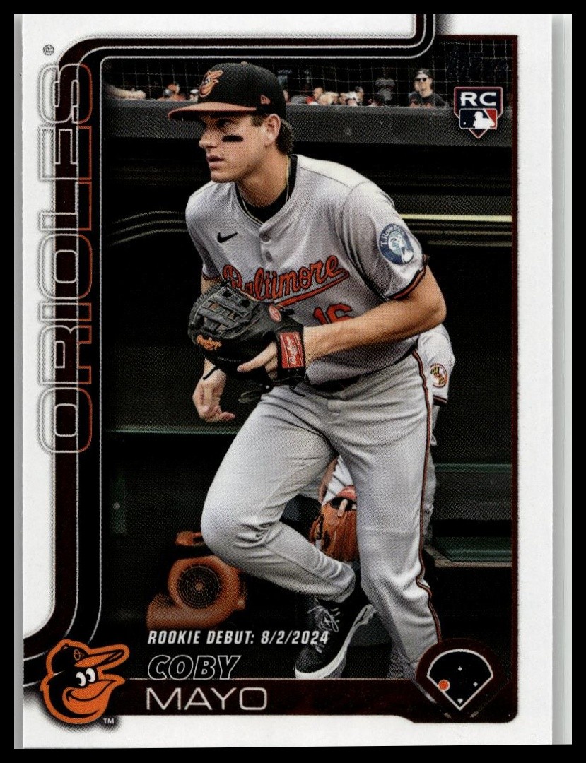 2025 Topps Update #US282 Coby Mayo