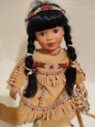 AMERICAN PRINCESS PORCELAIN DOLL "WINEMA" HERITAGE SIGNATURE COLLECTION — photo 2