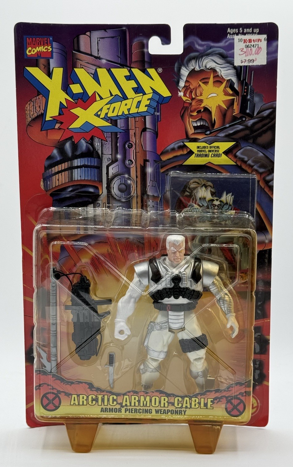 X-Men X-Force Arctic Armor Cable Action Figure Toy Biz 1996 NEW Vintage