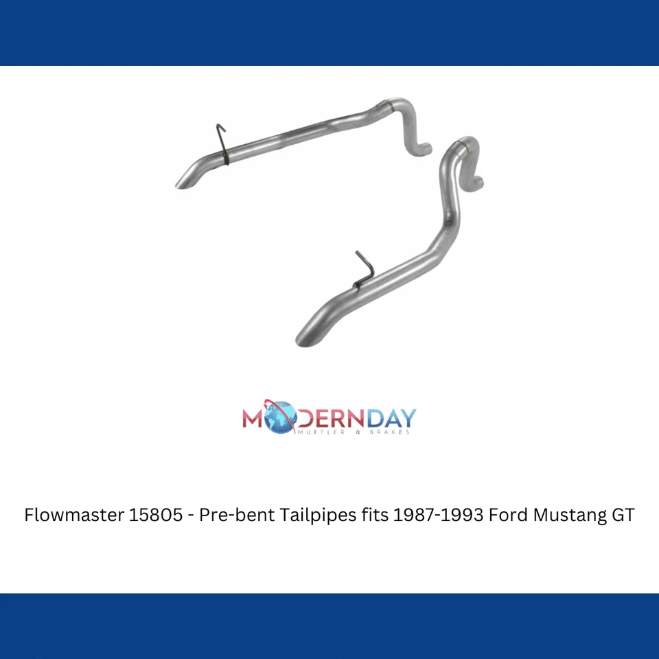 Flowmaster 15805 - Tubos de escape predoblados para Ford Mustang GT 1987-1993 Foto 3 de 4