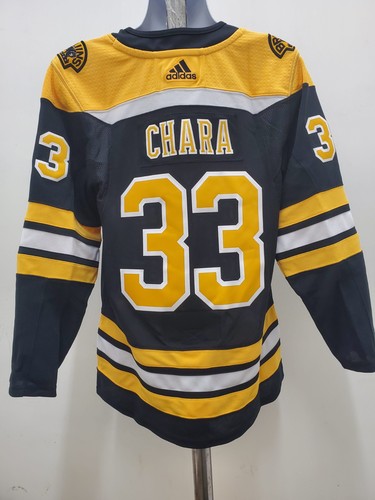 ZDENO CHARA New ADIDAS Mens JERSEY LARGE (52) Black Boston Bruins