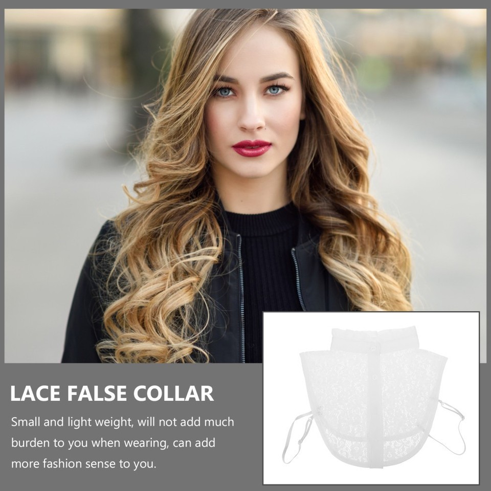 Lady Fake Collar White Shirt Collar Versatile Fake Collar Women Clothes