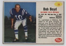 1962 Post Bobby Boyd #77 0d6c