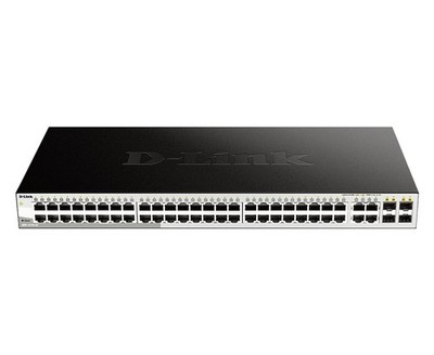 D-Link Web Smart DGS-1210-52 - Switch - verwaltet - 48 x 10/100/1000 + 4 x Gigab