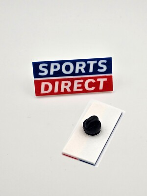 Sports Direct Logo 3D Print Pin Badge Gift Cosplay Big Mug Fan Stan UK Made