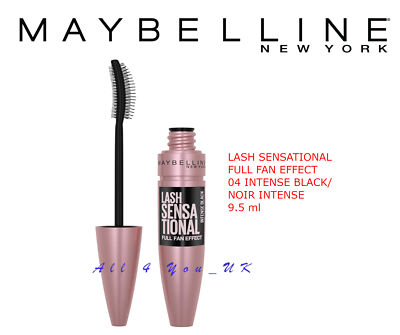 Maybelline Lash Sensational Mascara - FULL FAN EFFECT - 04 INTENSE BLACK/ NOIR