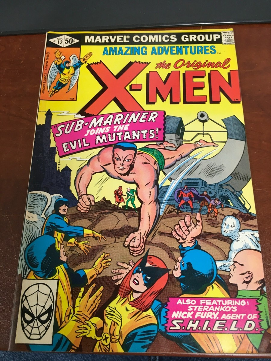 Amazing Adventures The Original X-Men #12 November 1980 Marvel