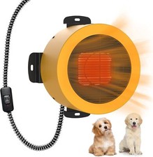  Open Box TURBRO Dog House Heater 400W, Wall Mount, 10ft Anti Bite Cord