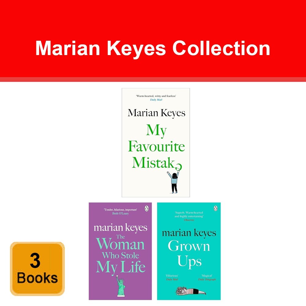 Marian Keyes 3 Books Collection Set My Favourite Mistake,Woman Who Stole My Life