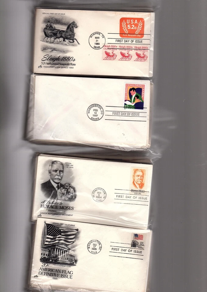 US stamp fdc  covers  725 + 1960s-1990s addressed and not some UN  (bb4 - Image 4 of 4