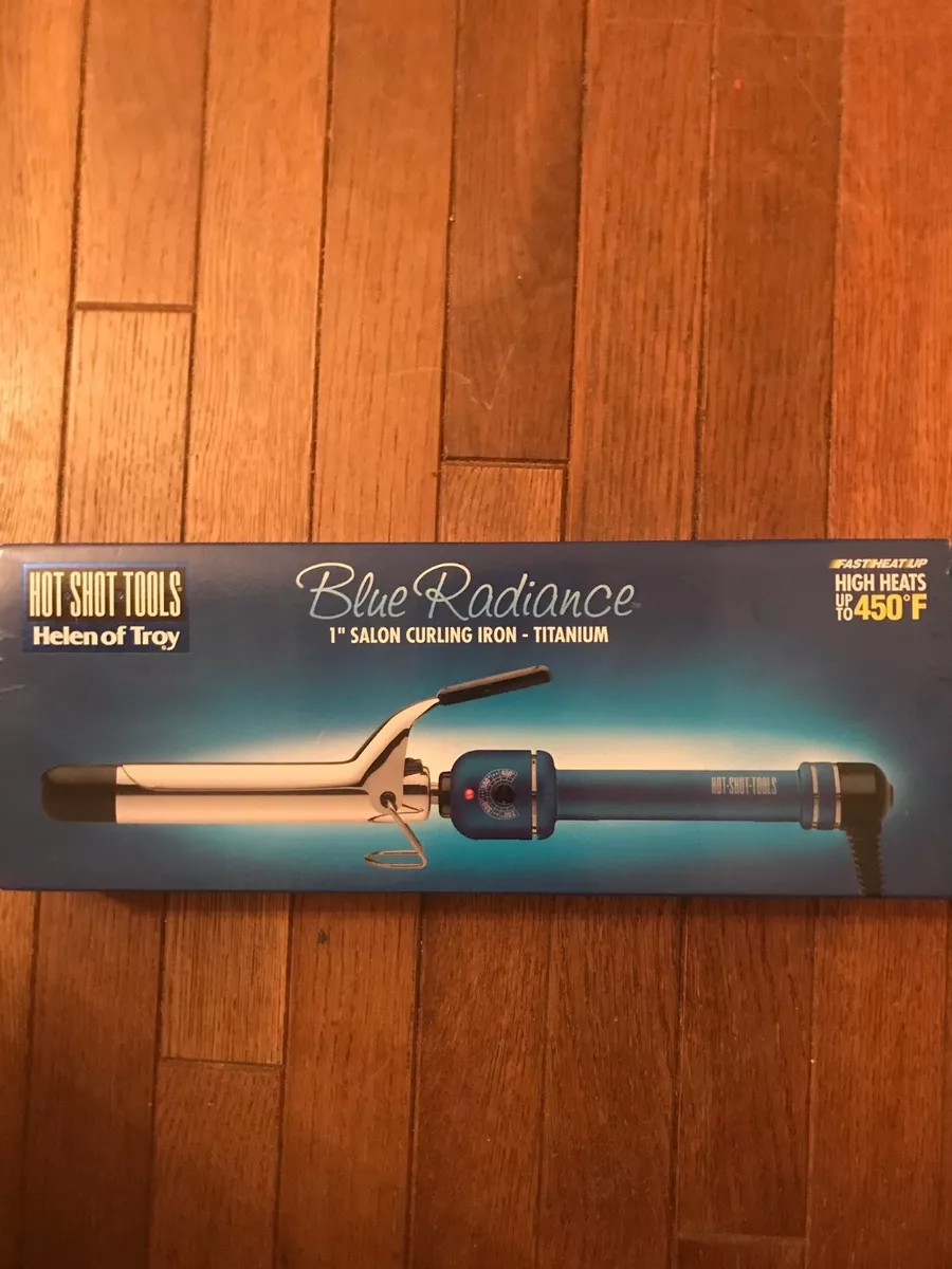 Blue radiance curling clearance iron
