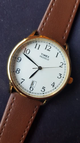 Timex Indiglo vintage quartz watch - November 1998