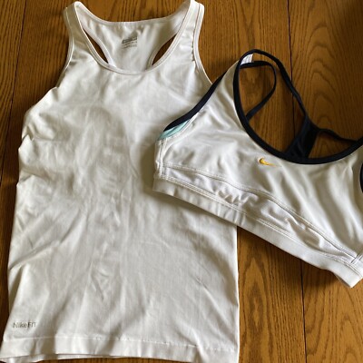 nike top with built in bra