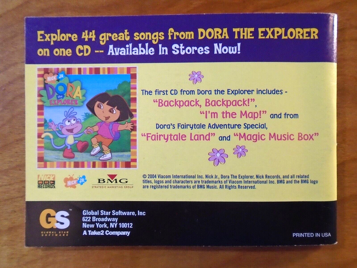 Dora the Explorer Super Star Adventures Nintendo Game Boy Advance