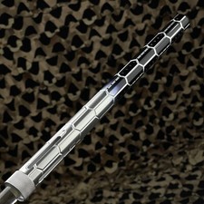 NEW HK Army LAZR Elite "Nexus" Barrel Tip - Silver/Black Fade